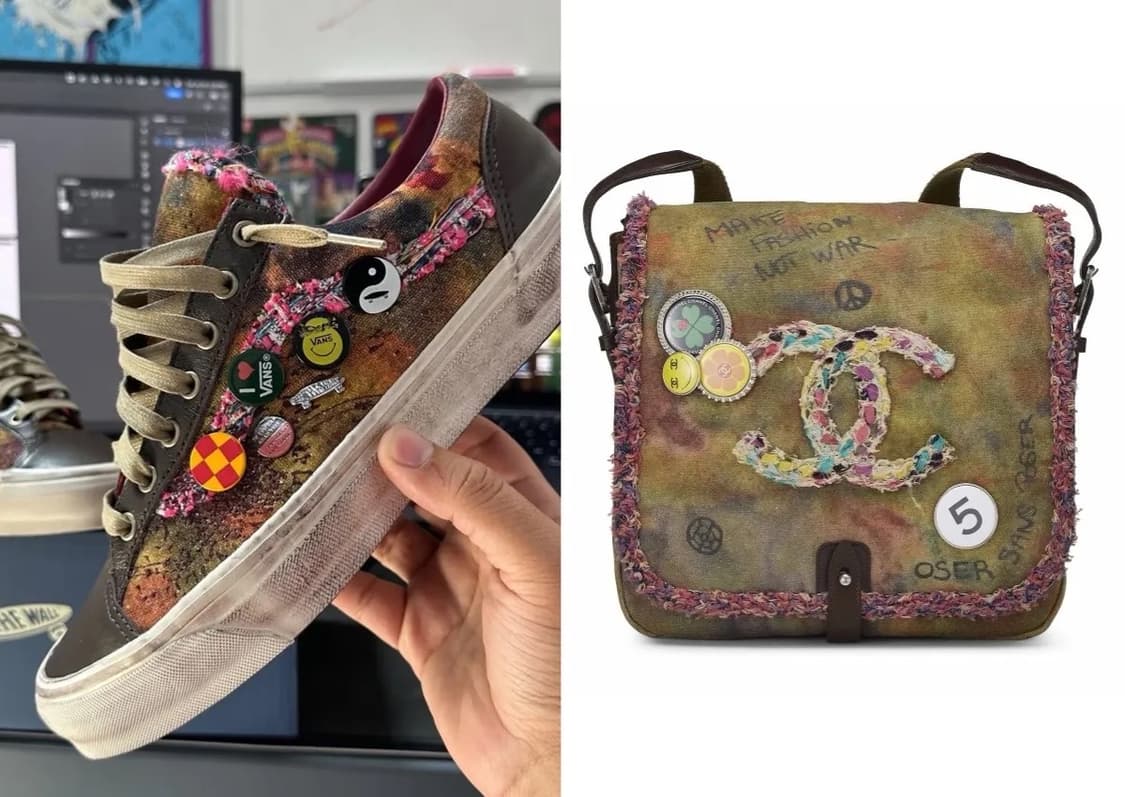 280 반스 프리미엄 올드스쿨 36 LX 수베니어 웜 브라운 상품이미지8