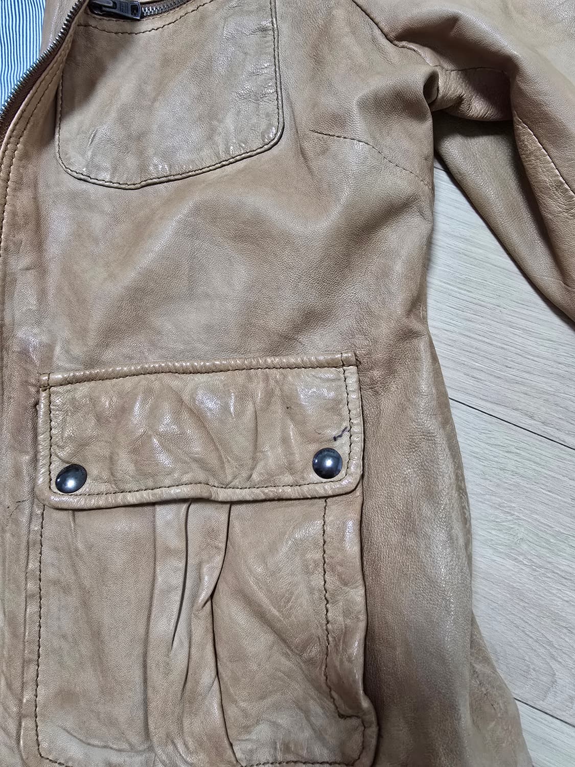 타미힐피거 가죽자켓 상품이미지7