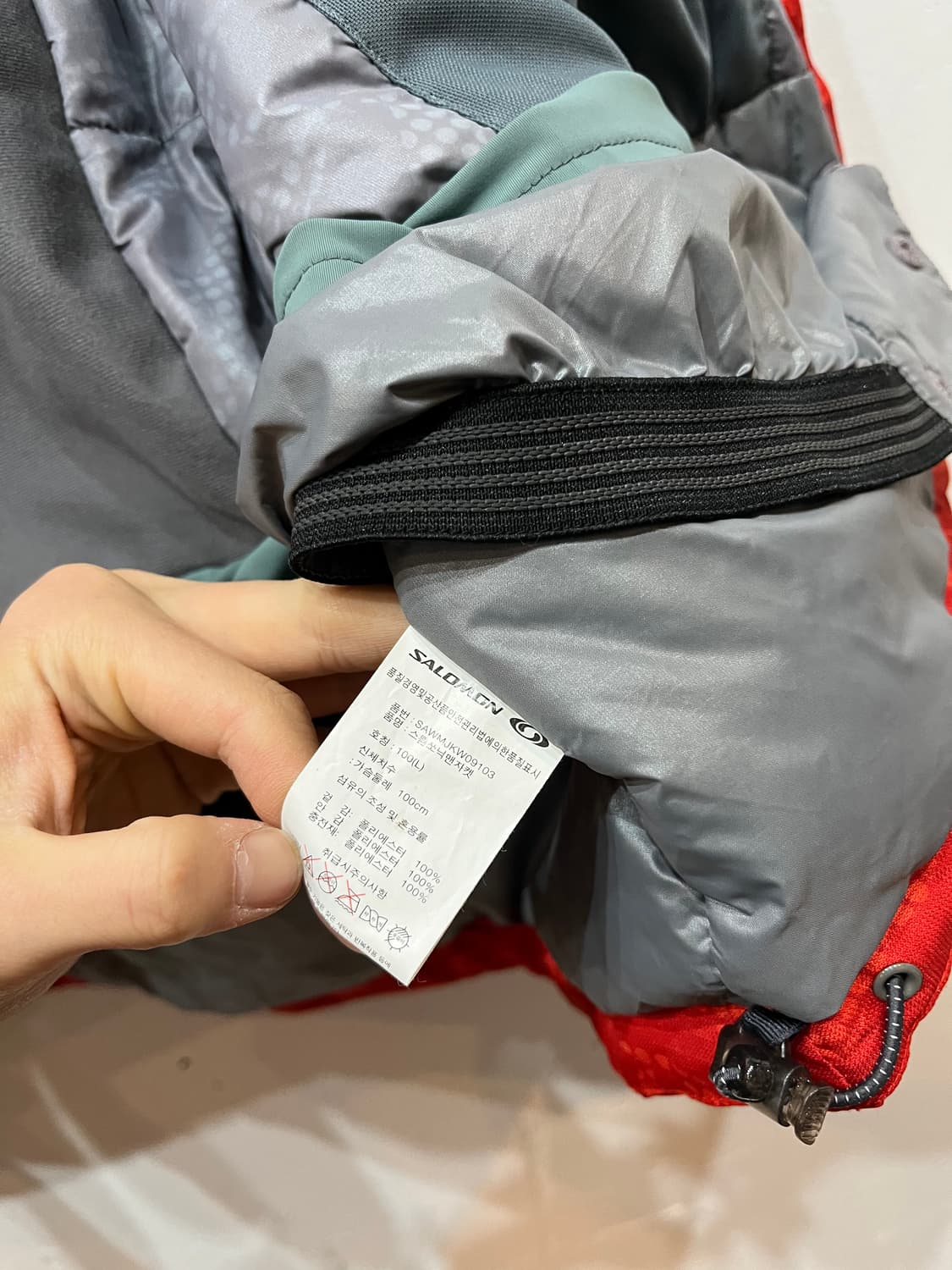 살로몬 스톰쏘닉맨 스키 자켓 L 상품이미지9