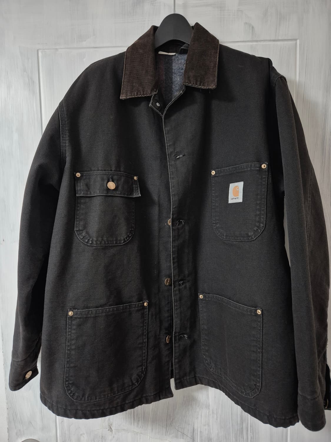 칼하트 초어자켓 블랙 105~110 xl ~ xxl 상품이미지3