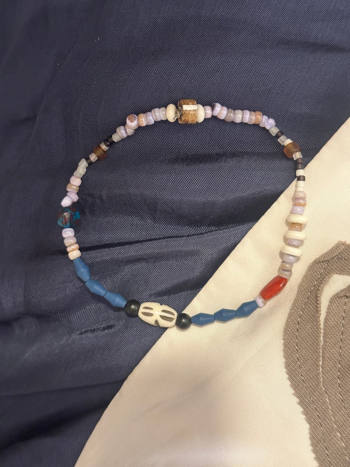 Musta cow horn mix gemstone bracelet 상품이미지2