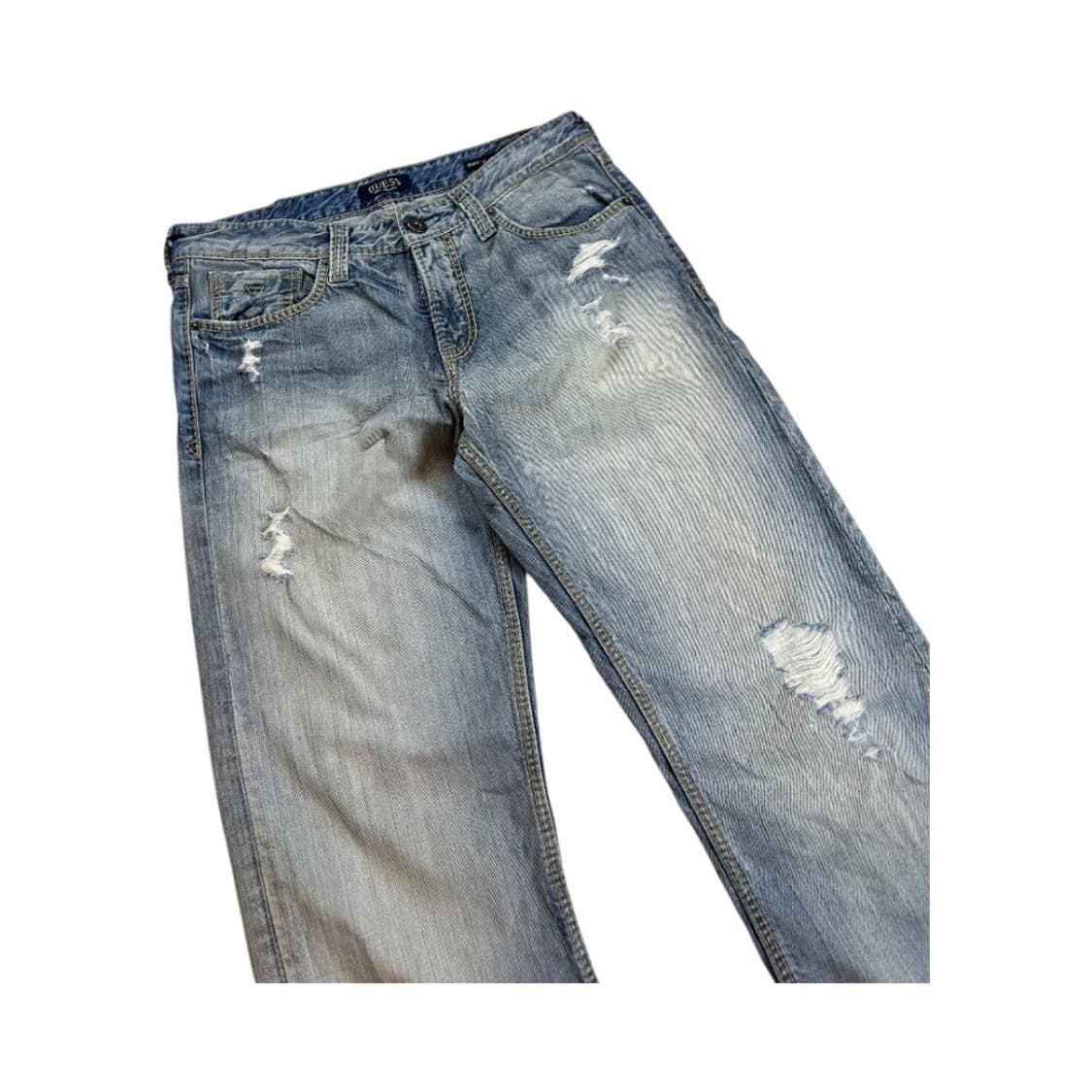 (L) 게스 디스트로이드 워싱 데님 팬츠 BD-021 상품이미지3