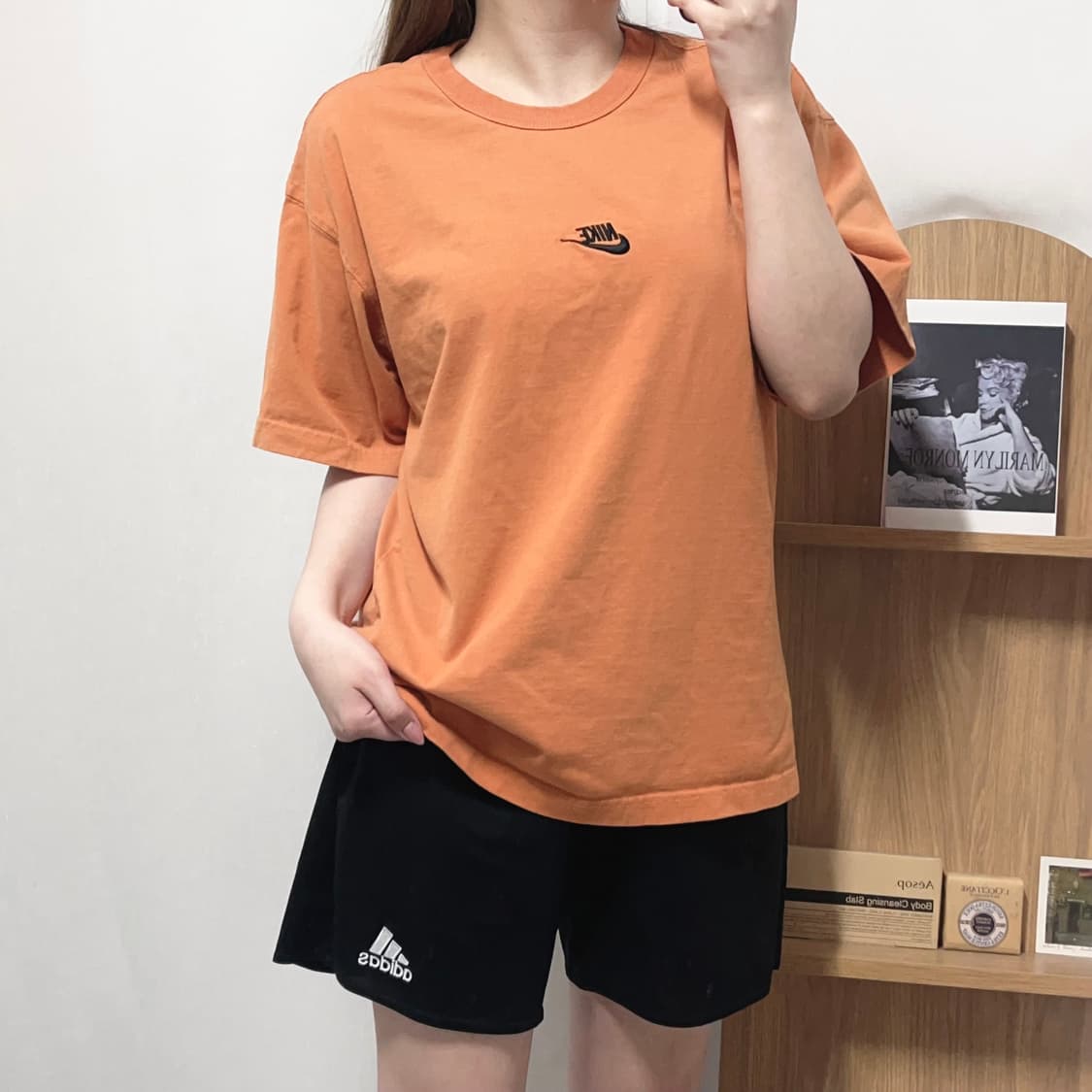 [정품] 나이키 딥오렌지 중앙푸츄라 반팔티 [ XL ] 상품이미지2
