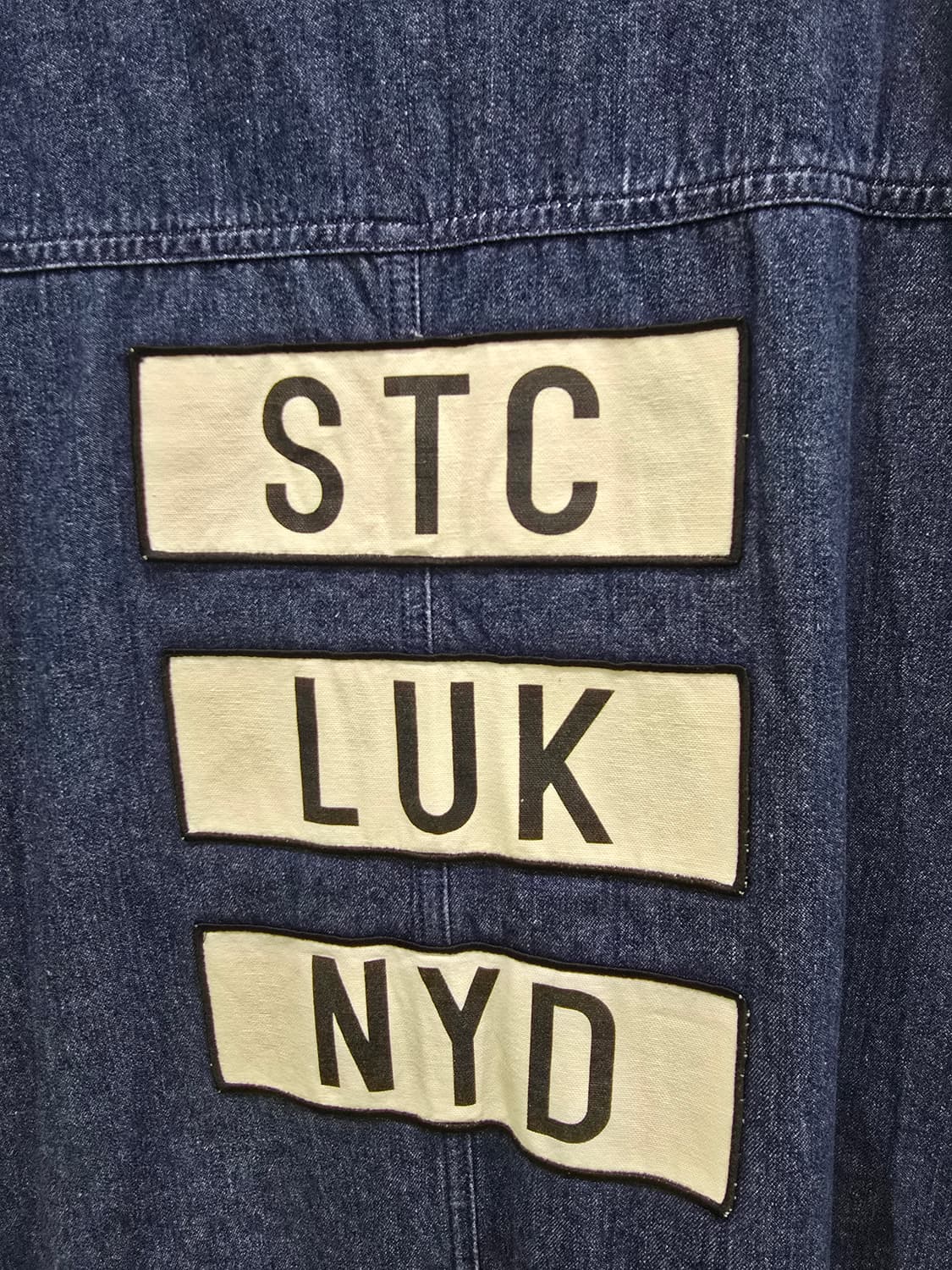 VOV 데님 롱 셔츠 원피스 상품이미지2