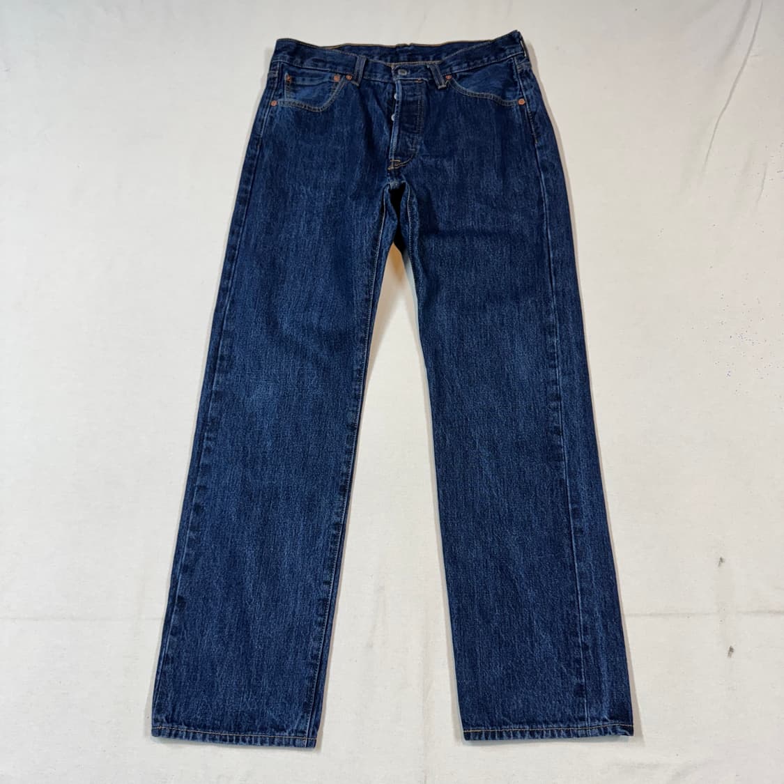 32inch) 리바이스 501 버튼플라이 진청 데님 청바지 상품이미지5