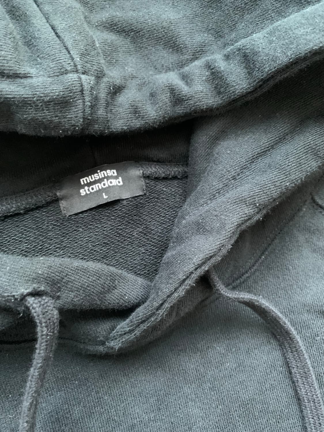 무신사 스탠다드 후드티 L 상품이미지3