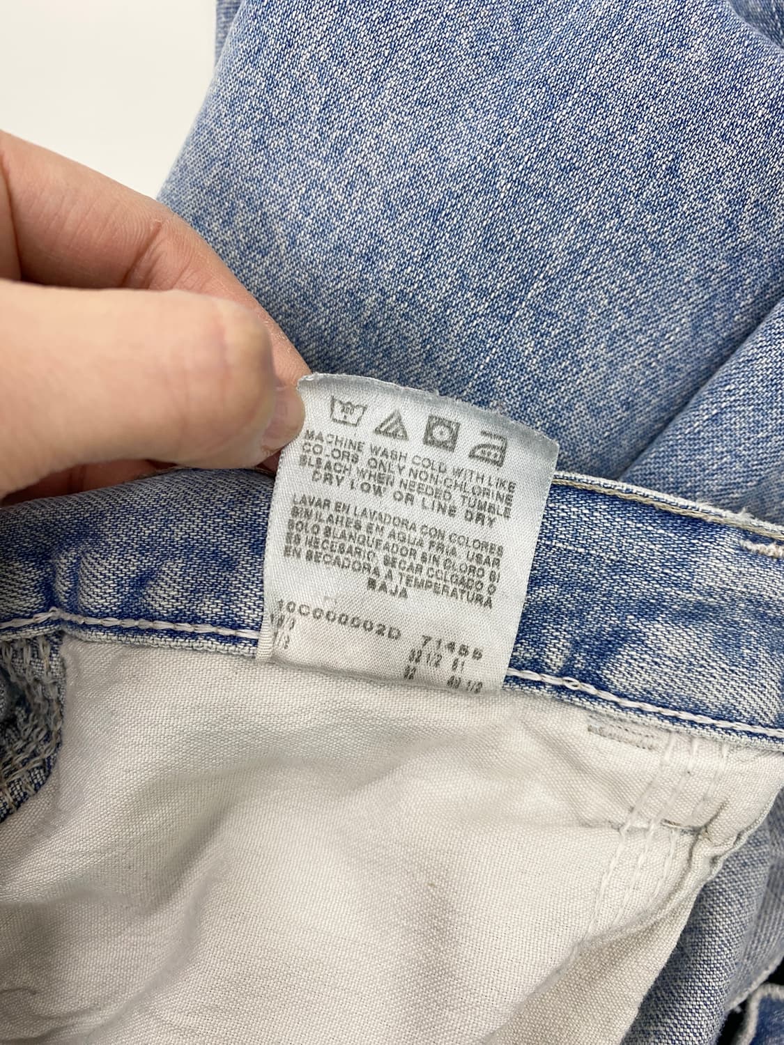 00‘s 랭글러 데님 카펜더 팬츠 상품이미지10