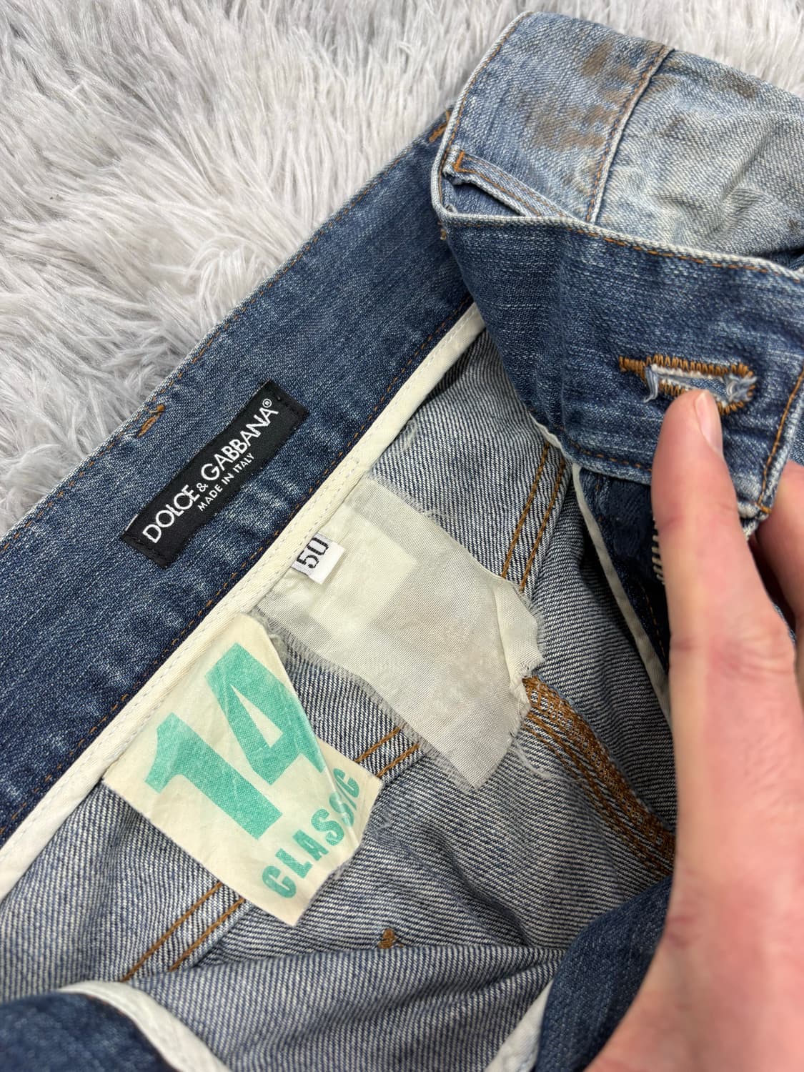 돌체가바나 청바지 sex 진 상품이미지3