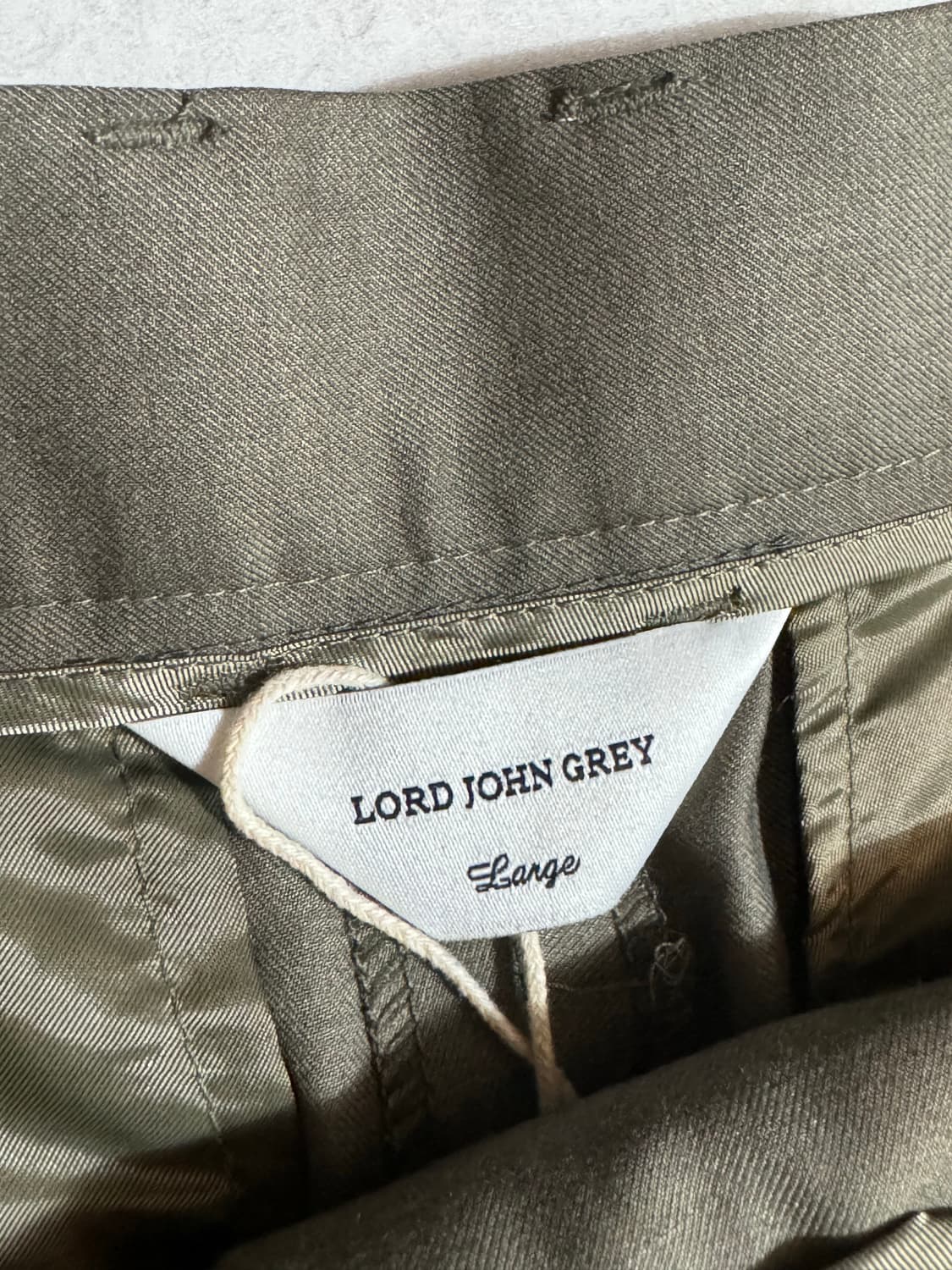 로드 존 그레이 와이드 슬랙스 L 상품이미지5