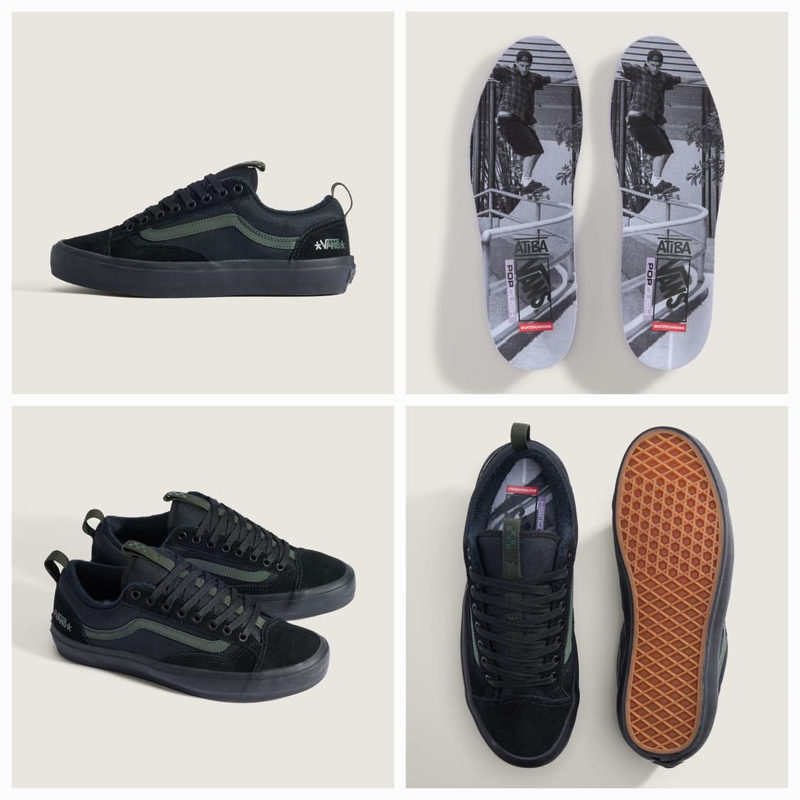 새상품)반스 스케이트 올드스쿨 36+ 아티바 275사이즈 보드화 상품이미지3