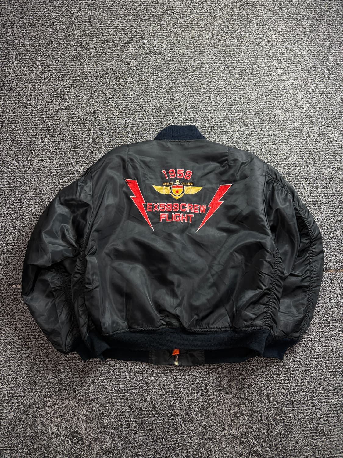 90s 일판 빈티지 멀티 패치 MA-1 봄버 자켓 2743 상품이미지4