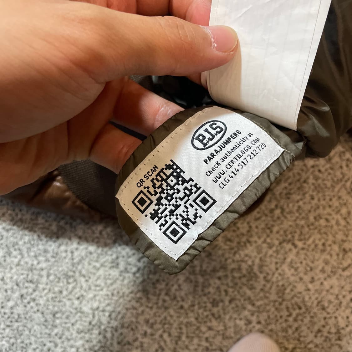 파라점퍼스 알프 레더 패딩 자켓 상품이미지6