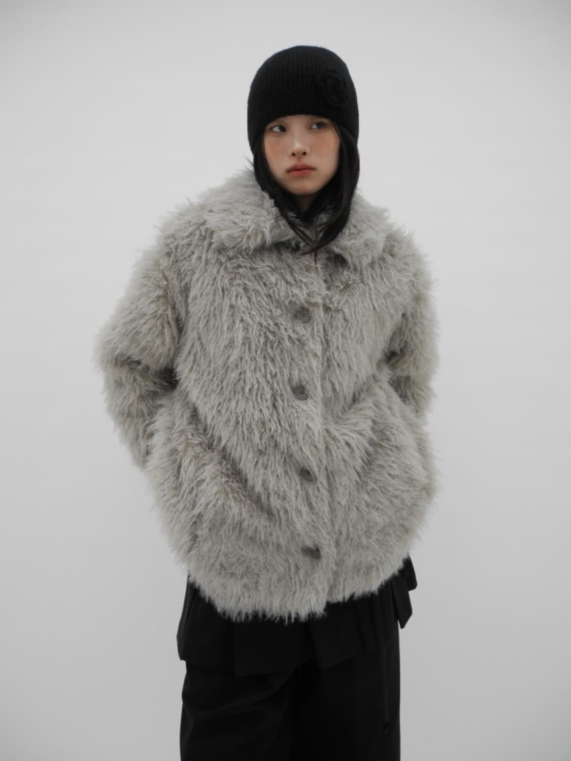 에쎄이 브레이쉬 퍼자켓(그레이) 상품이미지1