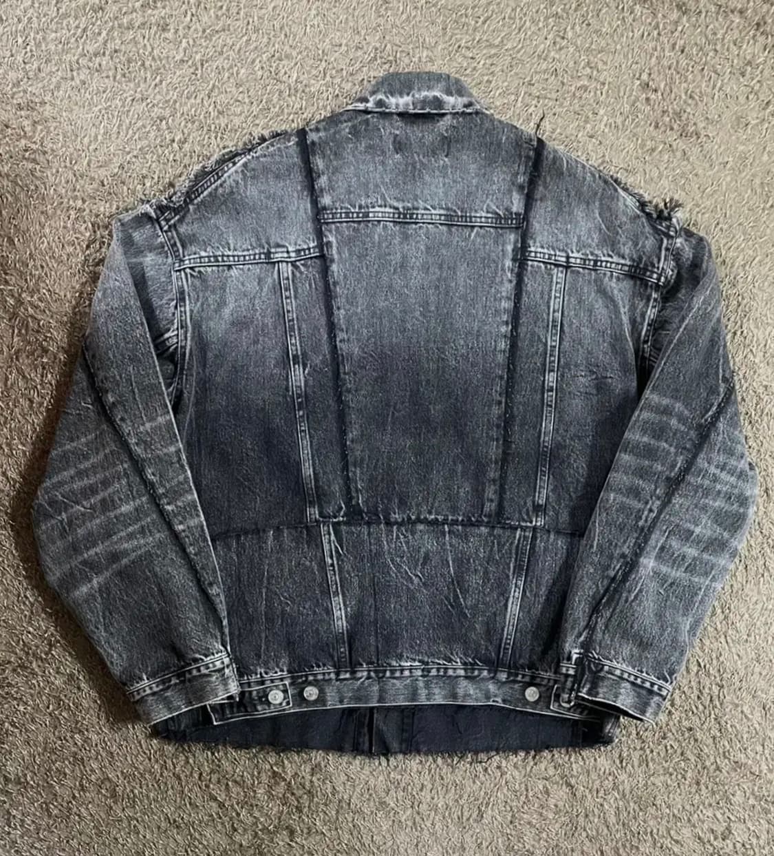 [1] 발렌시아가 컷 업 데님 자켓 상품이미지2