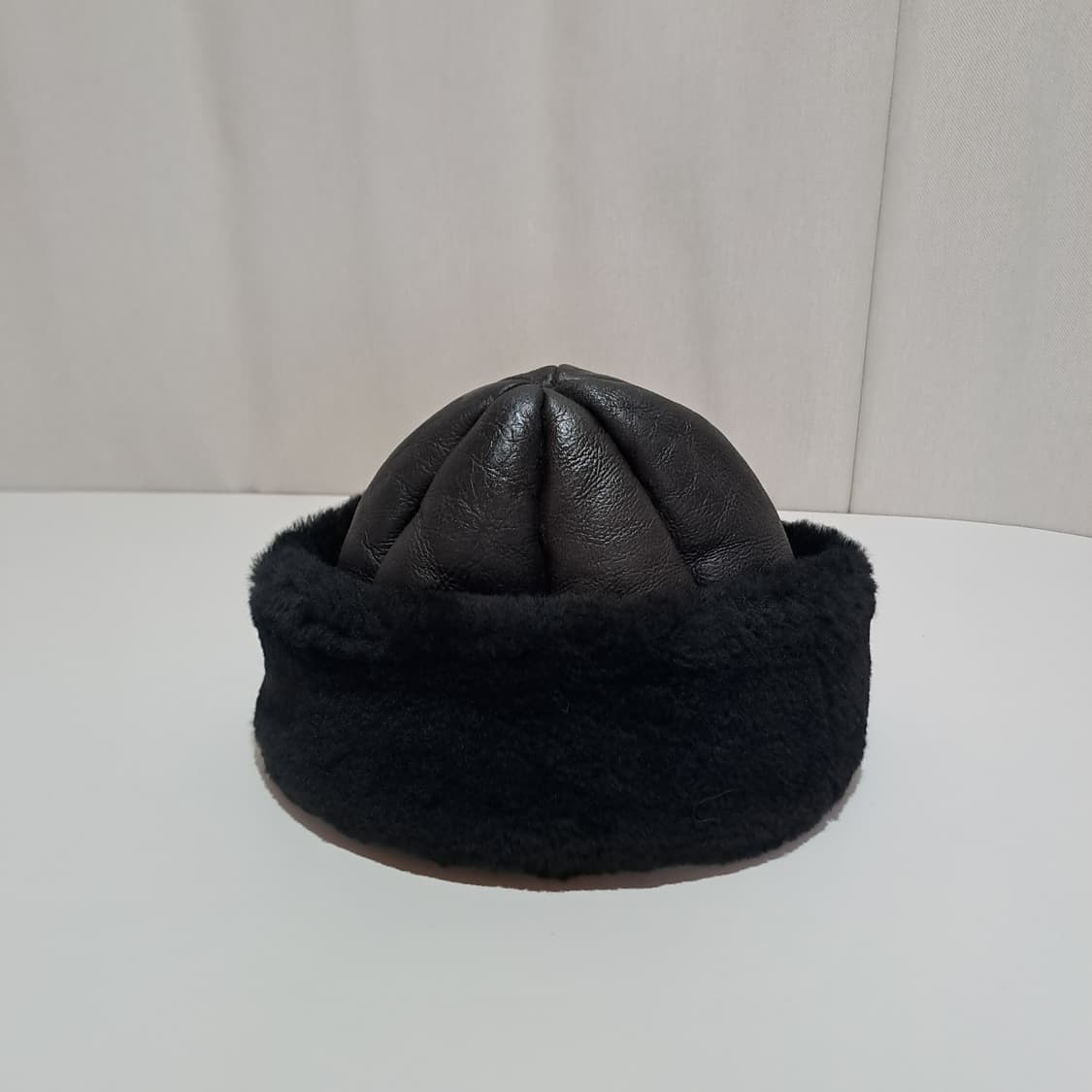 (택포) 리얼 양가죽 양털 무스탕 벙거지 A961 상품이미지1