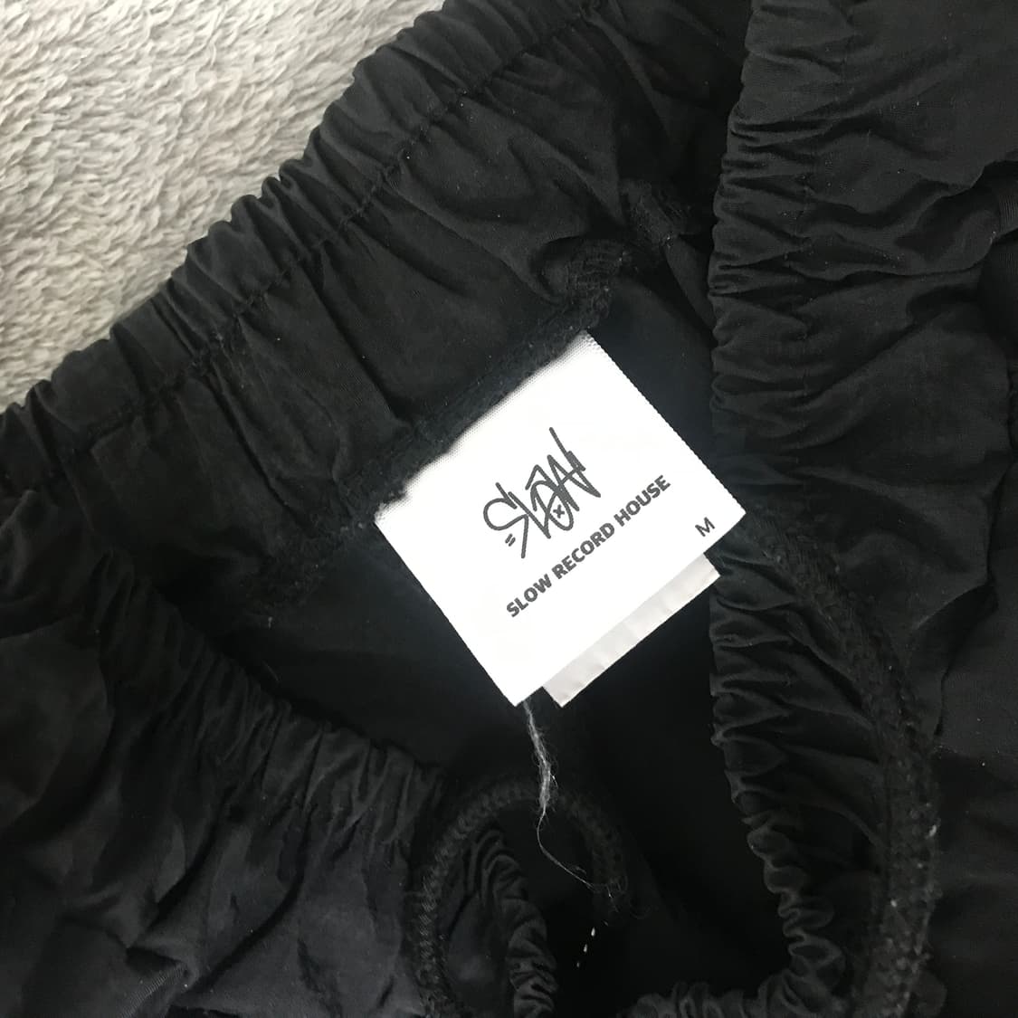 슬로우 레코드 하우스 나일론 팬츠 M사이즈 상품이미지7