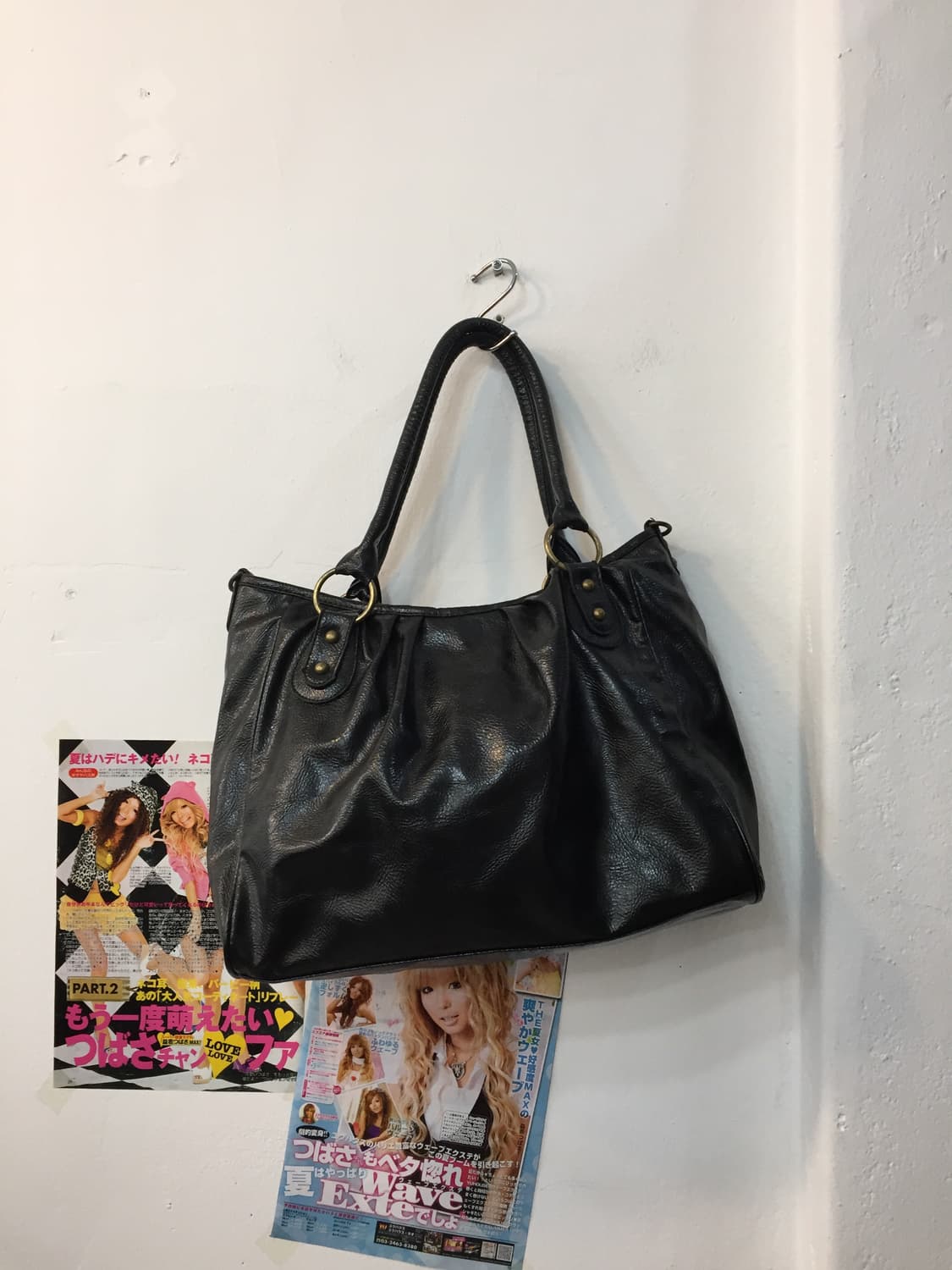 빈티지 소프트 레더 보부상 숄더백 상품이미지4