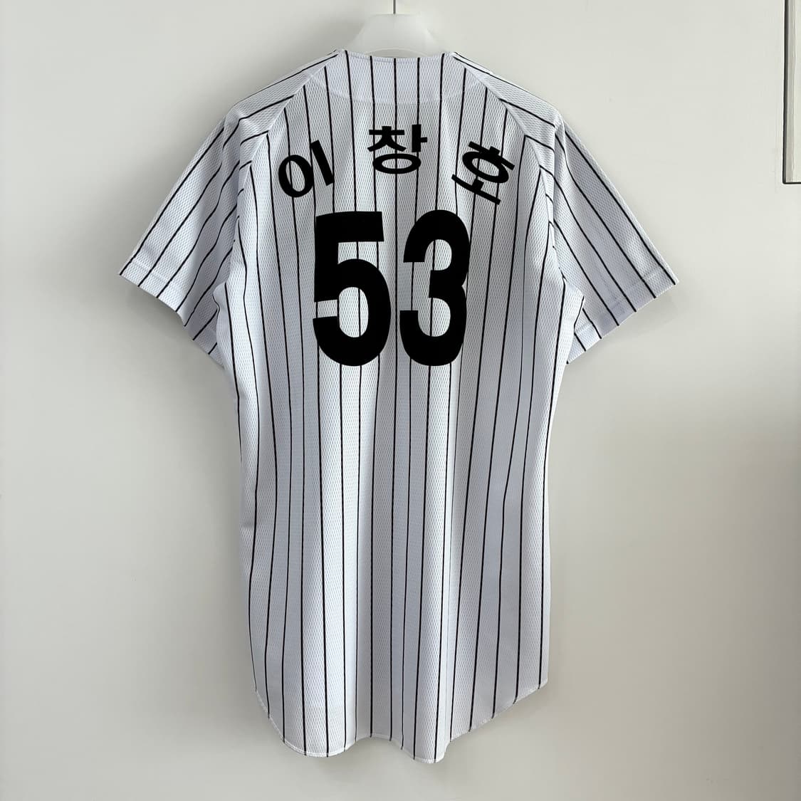 LG트윈스 이창호 마킹 야구 홈 유니폼 상품이미지3