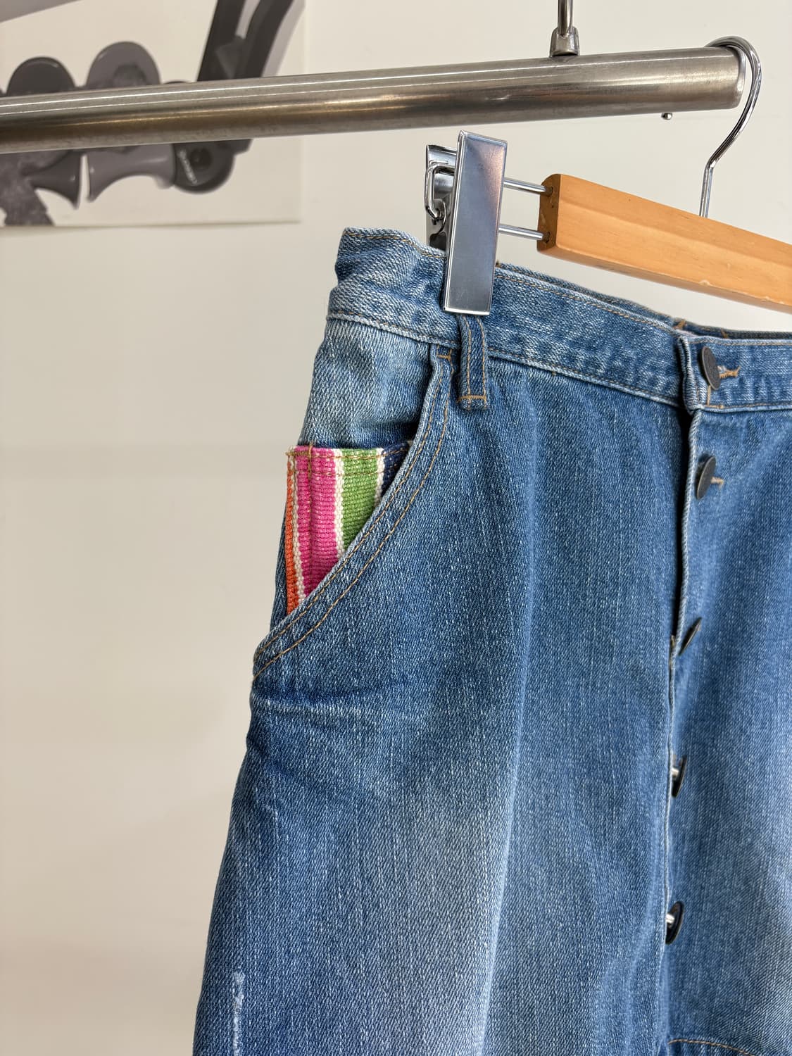 TITICACA 데님스커트 상품이미지3