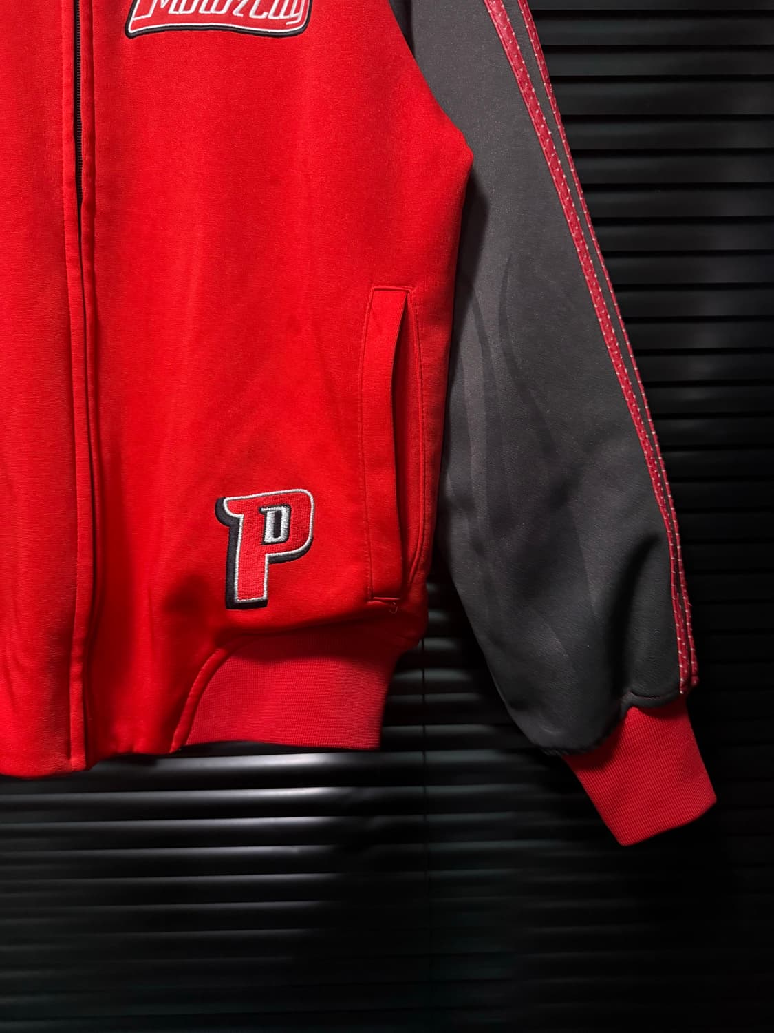 아디다스 NBA 디트로이트 레드 져지 저지 트랙탑 집업 농구 트레이닝 S 상품이미지5