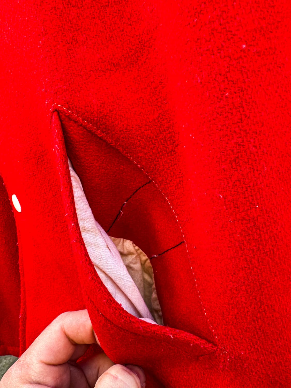 80s USA Wool Varsity Jacket 상품이미지6