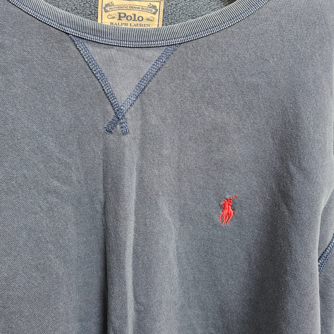 폴로 랄프로렌 네이비 맨투맨 티셔츠 105 상품이미지2