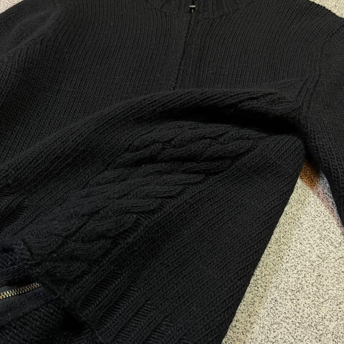 폴로 랄프로렌 울 니트집업 상품이미지2