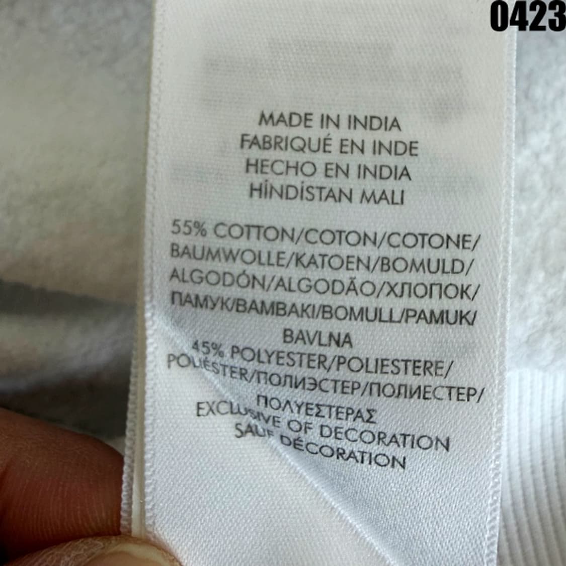 폴로 랄프로렌 베어 프린팅 맨투맨 스웨트셔츠 M 0423 상품이미지6