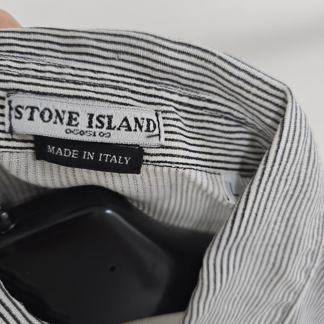 08ss 스톤아일랜드 셔츠 L사이즈 100 판매 상품이미지3