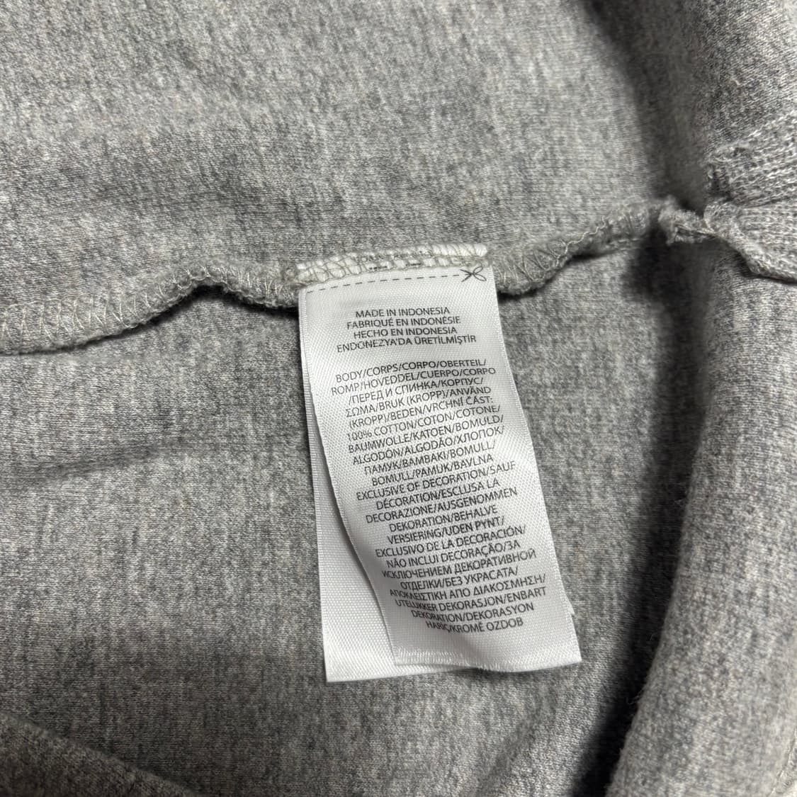 S 폴로랄프로렌 멀티 포니 코튼 그레이 반집업 니트 상품이미지5