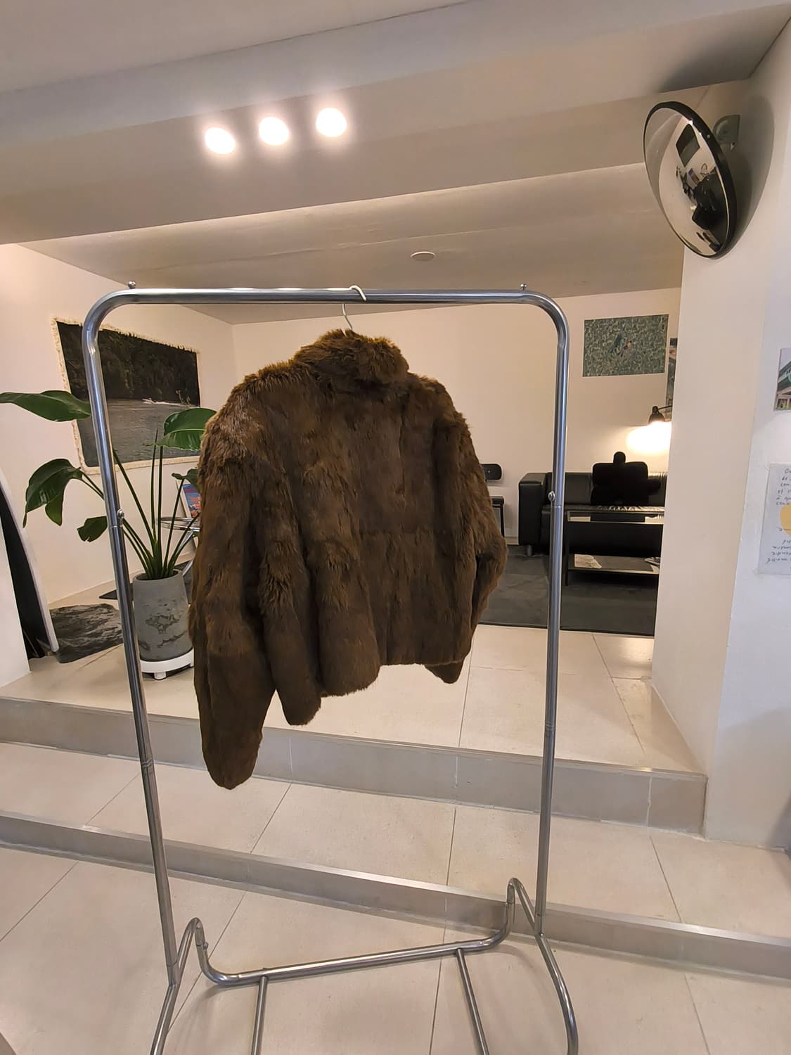 래빗 브라운 코트 상품이미지3