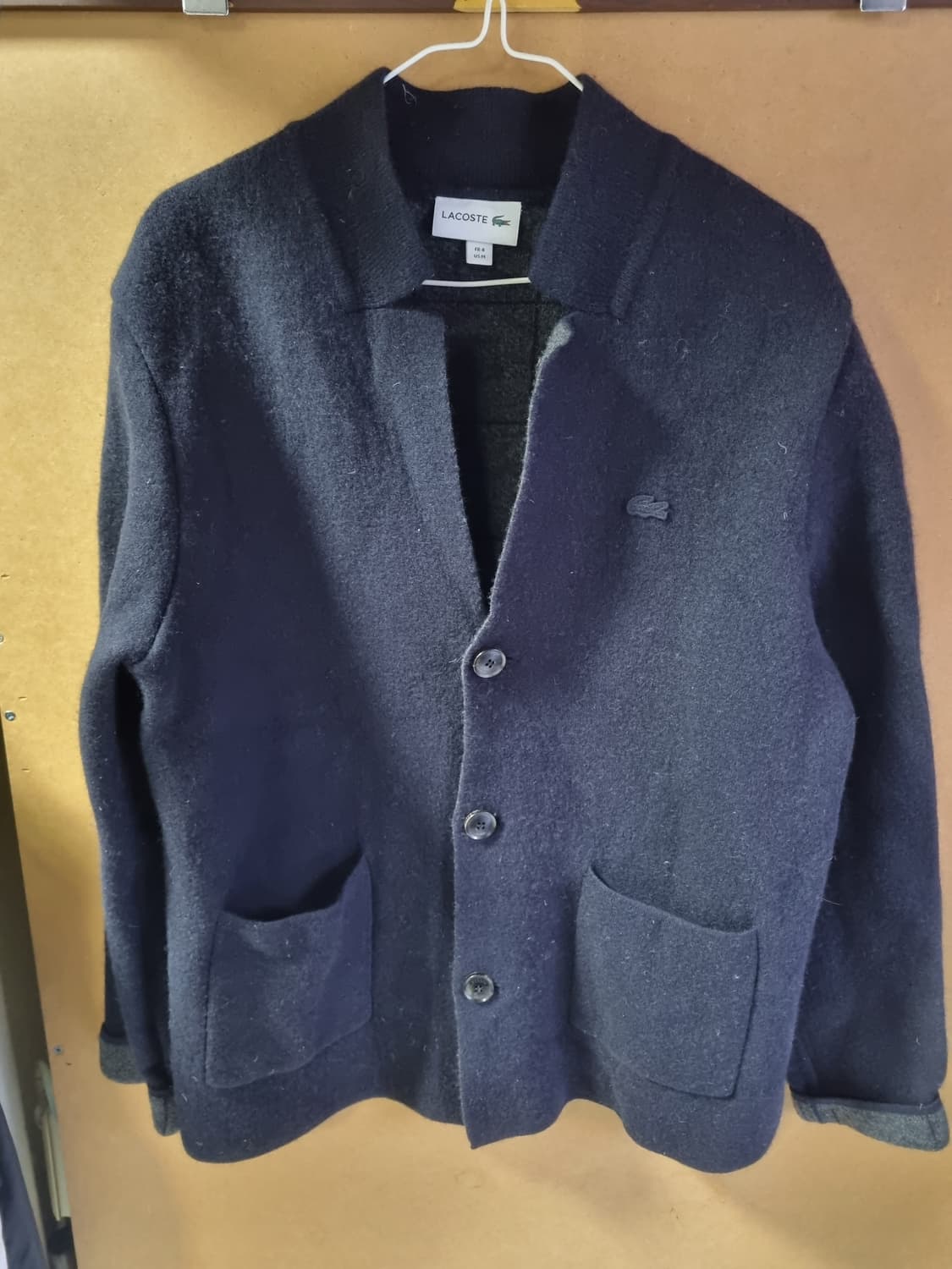 라코스테 남성 모직 가디건  상품이미지1