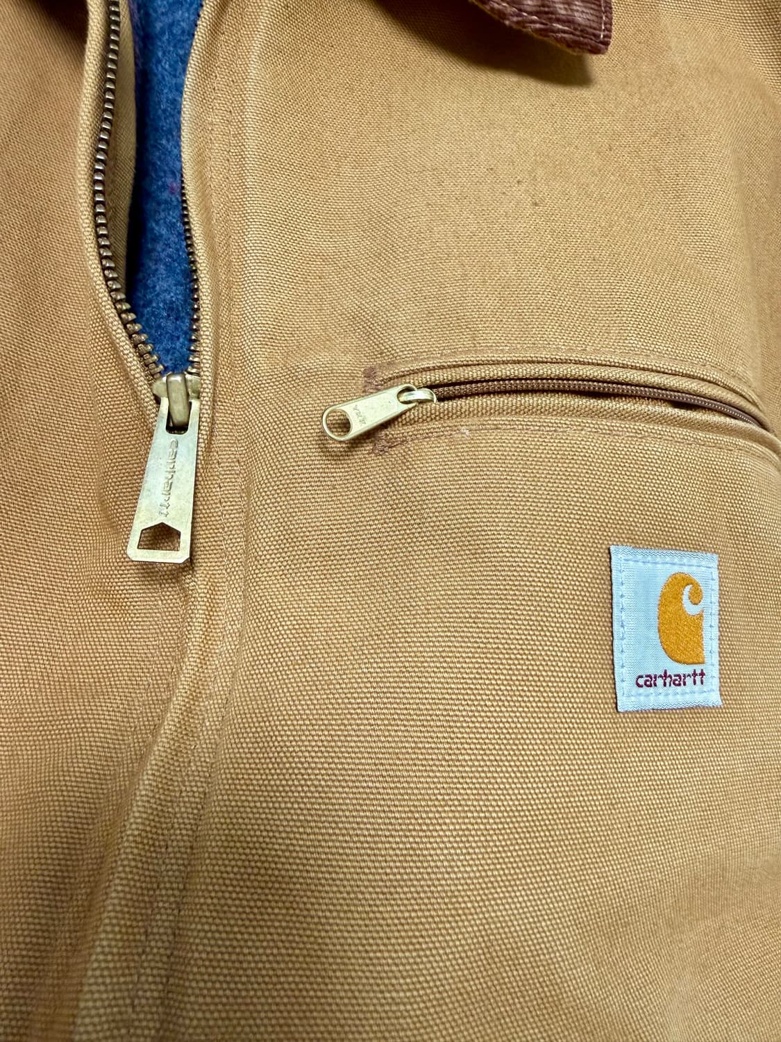 칼하트 디트로이트 자켓 j001 BRN XL 상품이미지5