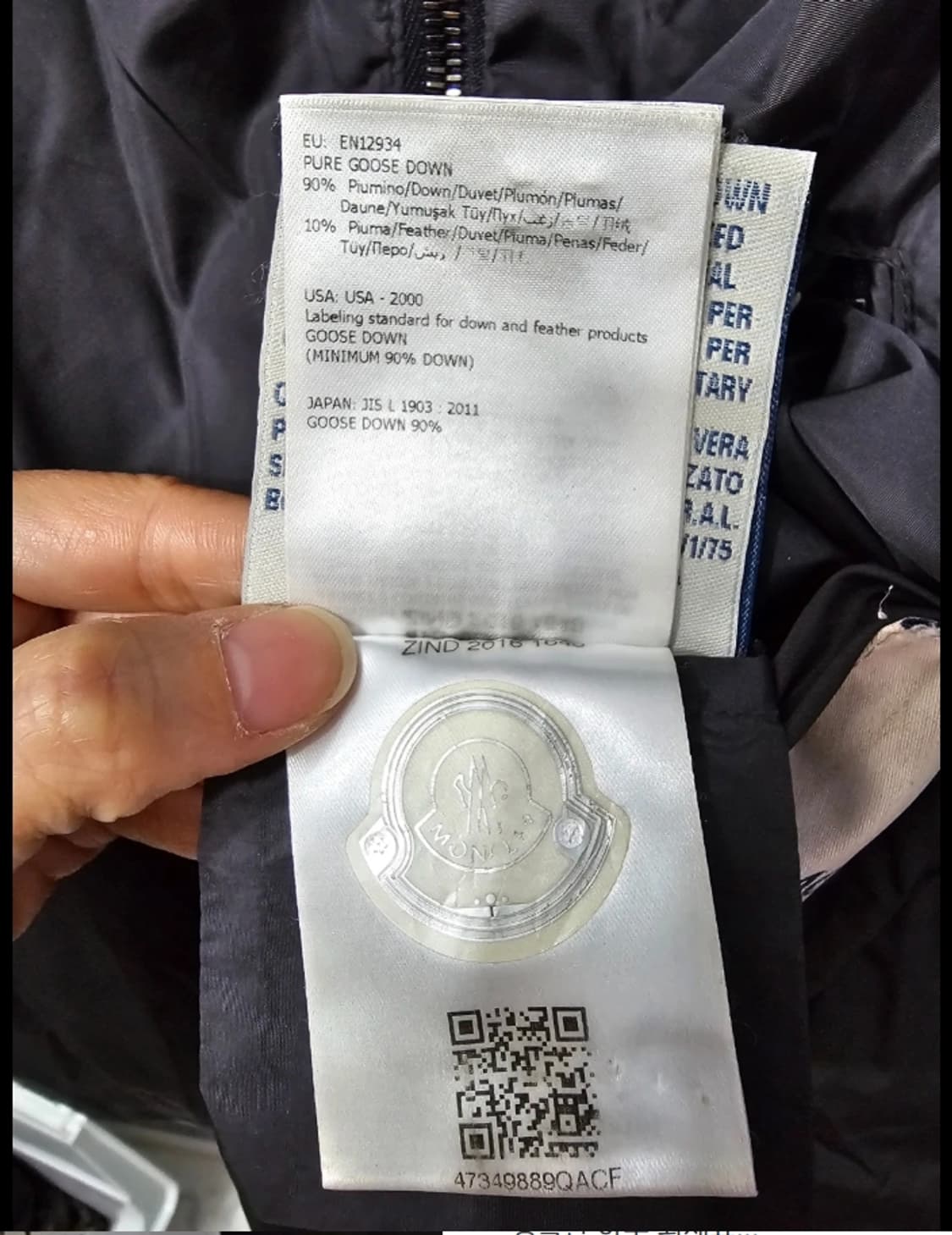 몽클레어 양면 여성 패딩 코트 ~55반 상품이미지9