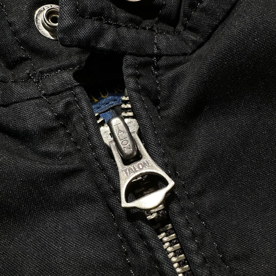 폴로 랄프로렌 코튼 나일론 후드 자켓 블랙 상품이미지7