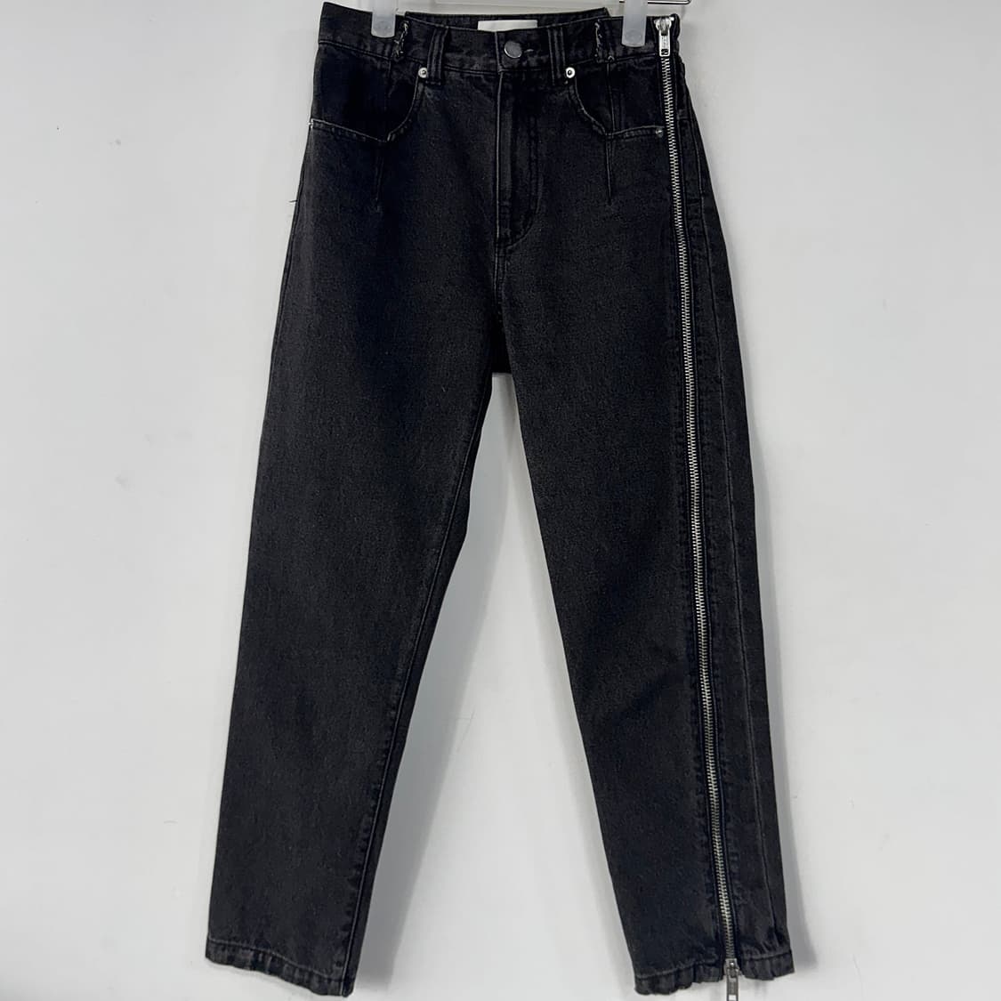3.1필립림 지퍼 디테일 블랙 데님 진 상품이미지3