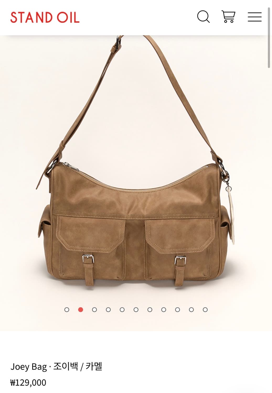 스탠드오일 조이백 카멜 상품이미지1