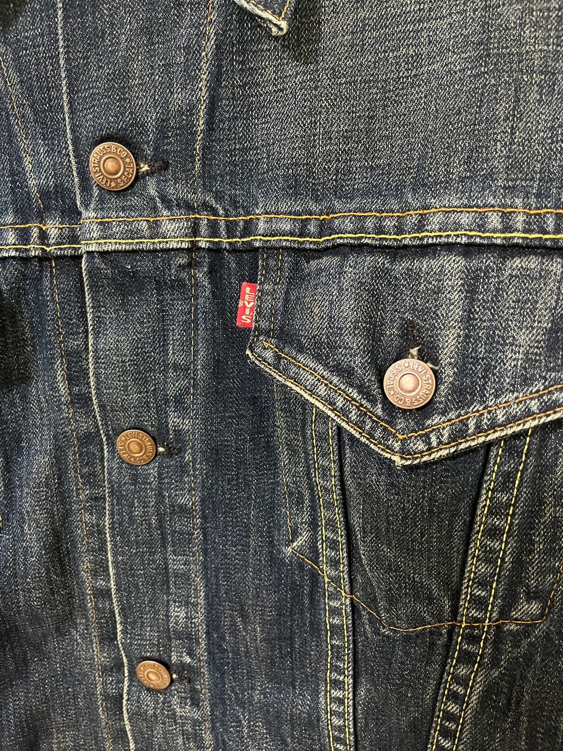 리바이스 발렌시아 빅E 3세대 트러커 44 XL사이즈 555 상품이미지3