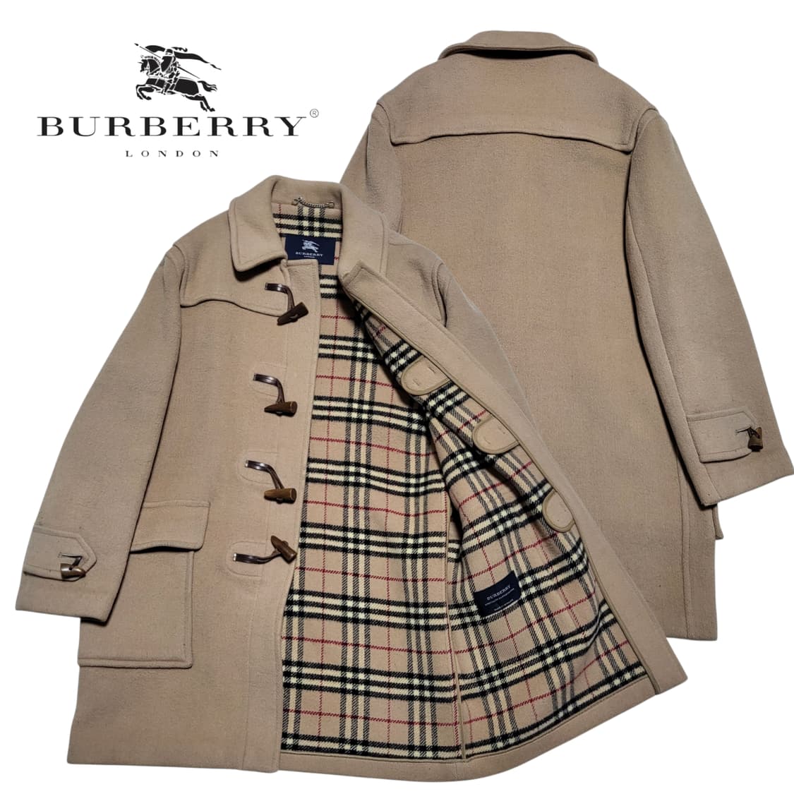 (46R) 버버리 더플코트 버버리 떡볶이코트  burberry 코트 상품이미지1