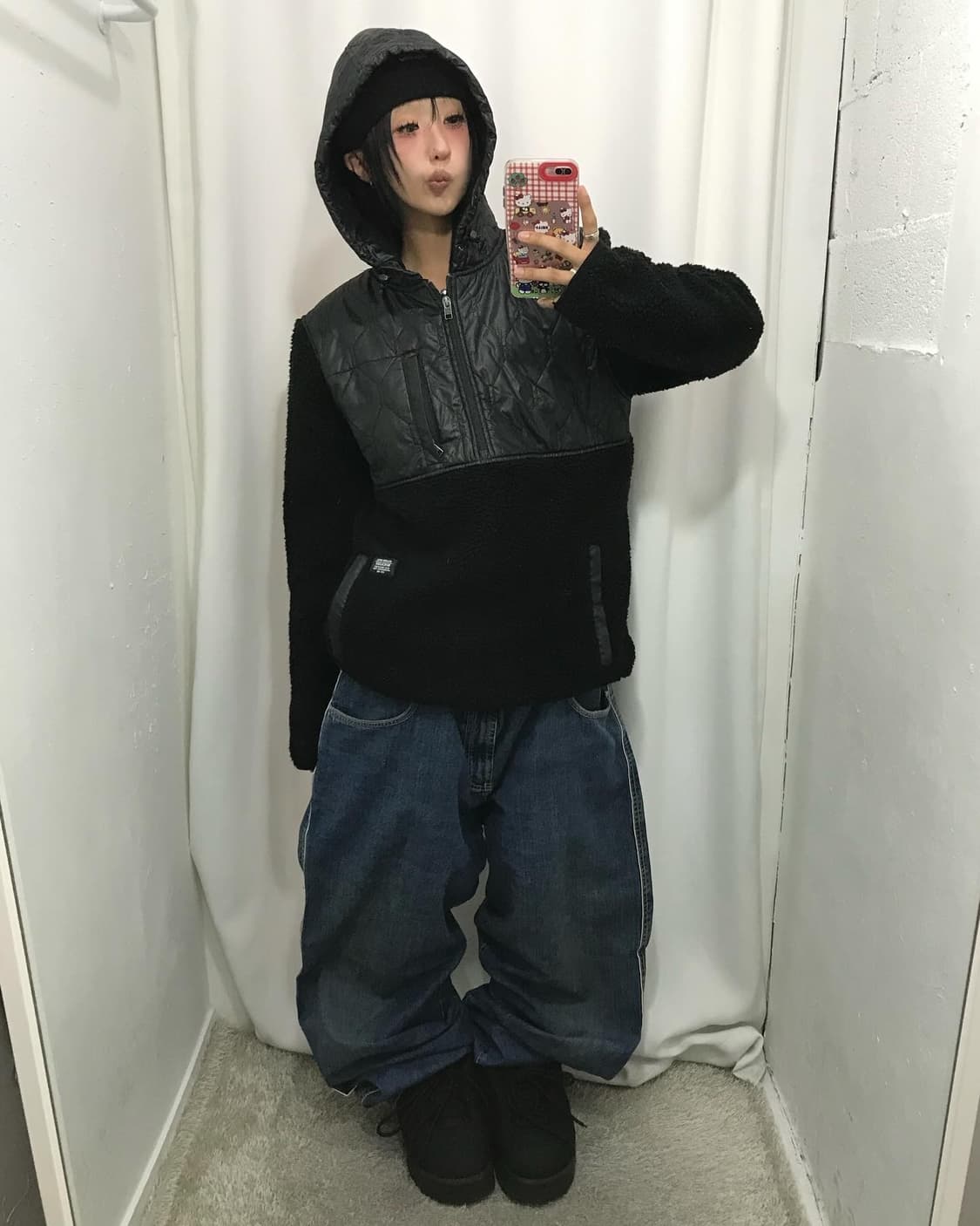 Stussy X Holden Fleece Half Zip-Up 상품이미지4