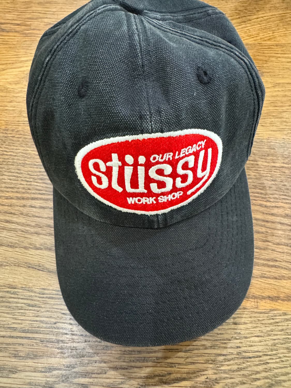 스투시 x 아워레가시 워크샵 미드 뎁스 캡 블랙 상품이미지2