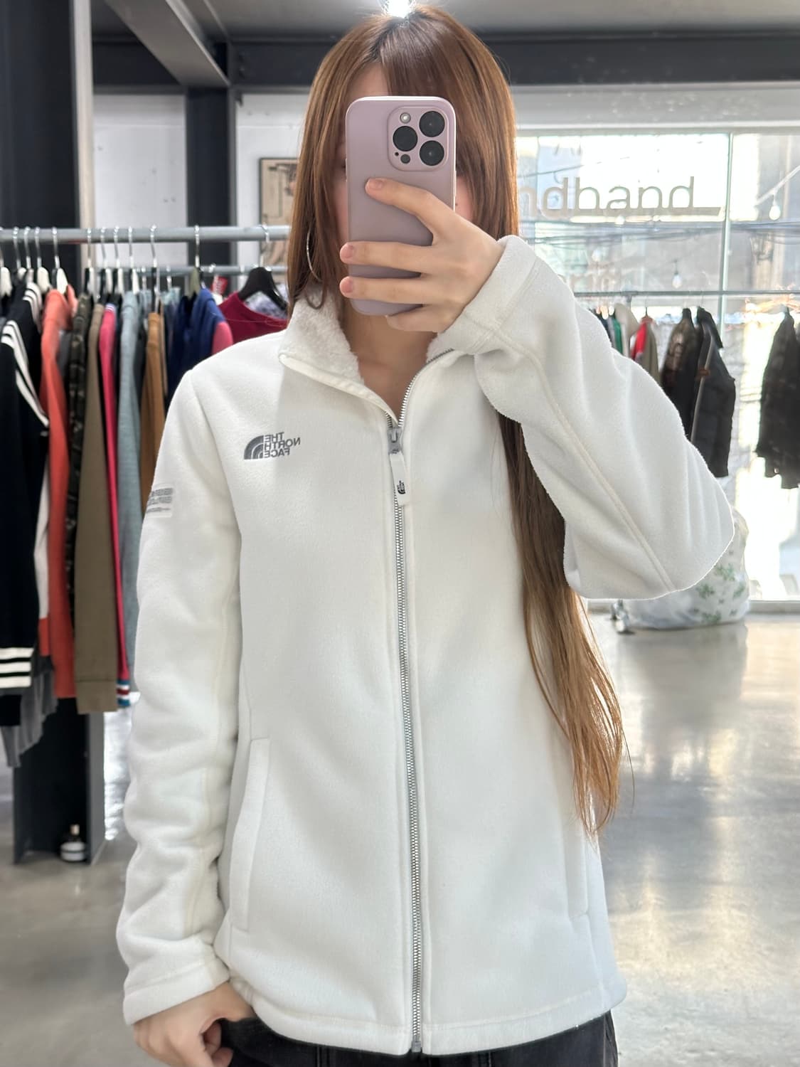 노스페이스 화이트라벨 플리스집업 상품이미지3