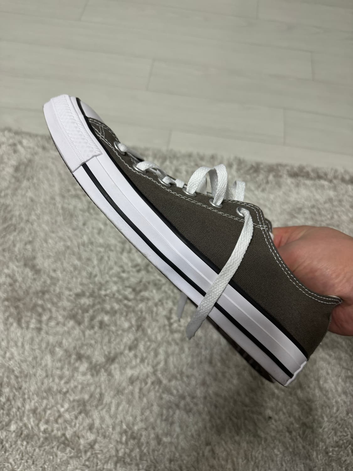 [265] 컨버스 척테일러 올스타 클래식 로우 차콜 상품이미지3