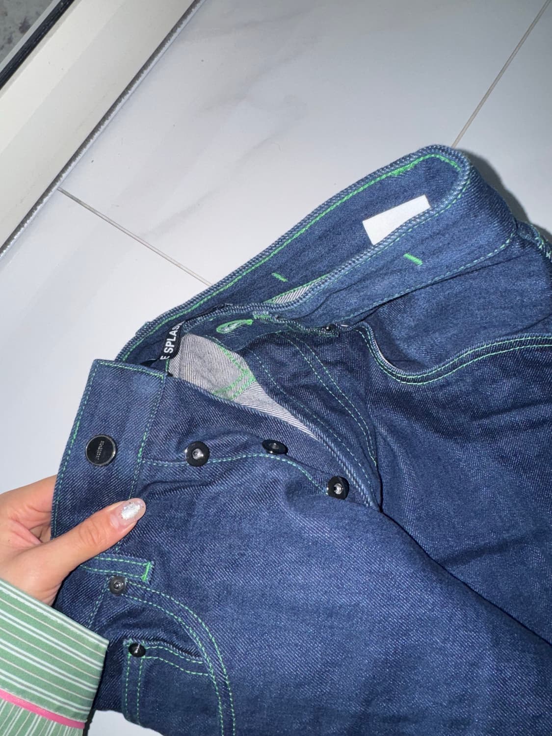 JACQUEMUS Navy Le Splash 'Le De Nîmes Fr 상품이미지2