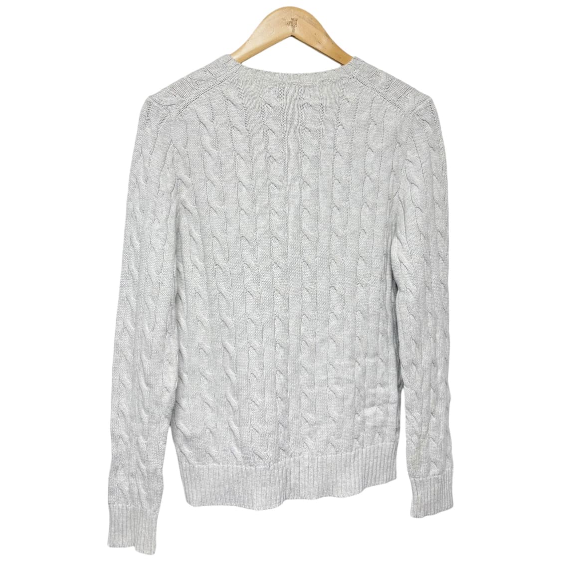 3766 폴로 랄프로렌 연그레이 꽈베기 케이블 니트 상품이미지3