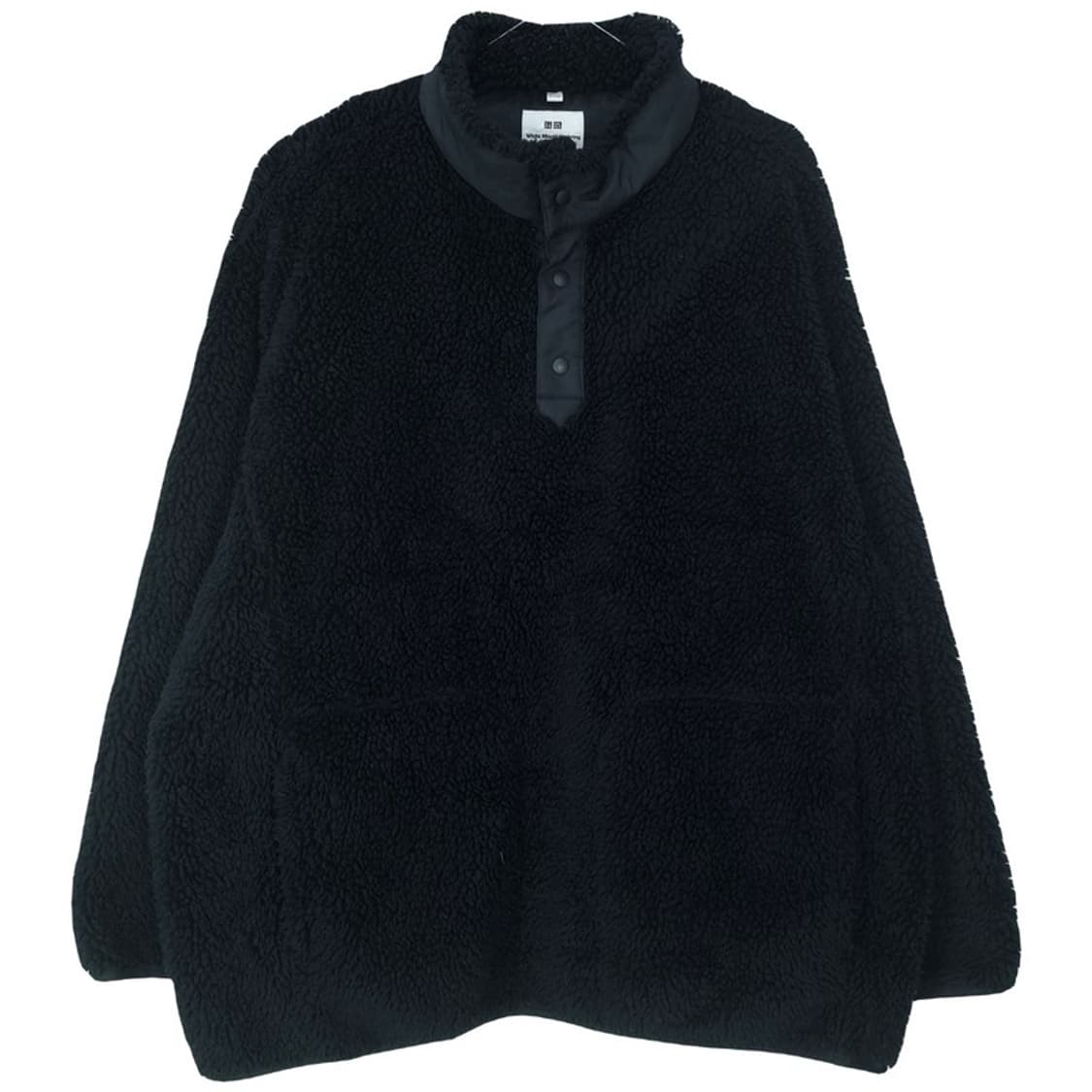 [유니클로 X 화이트마운티니어링]오버핏 쉐르파 후리스 맨투맨 M18325 상품이미지2