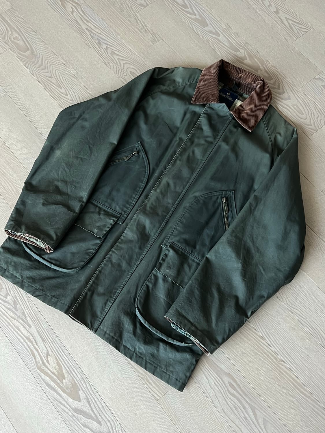 브룩스브라더스 왁스 자켓 L 상품이미지1
