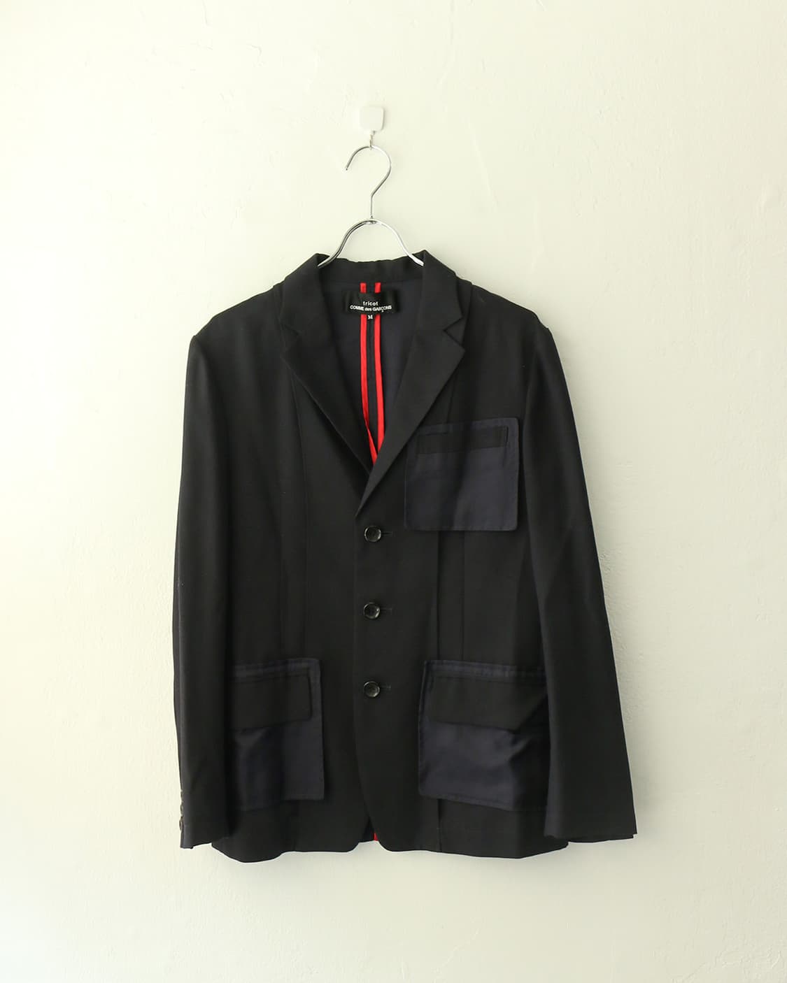 꼼데가르송 트리콧 블레이저 자켓 상품이미지1
