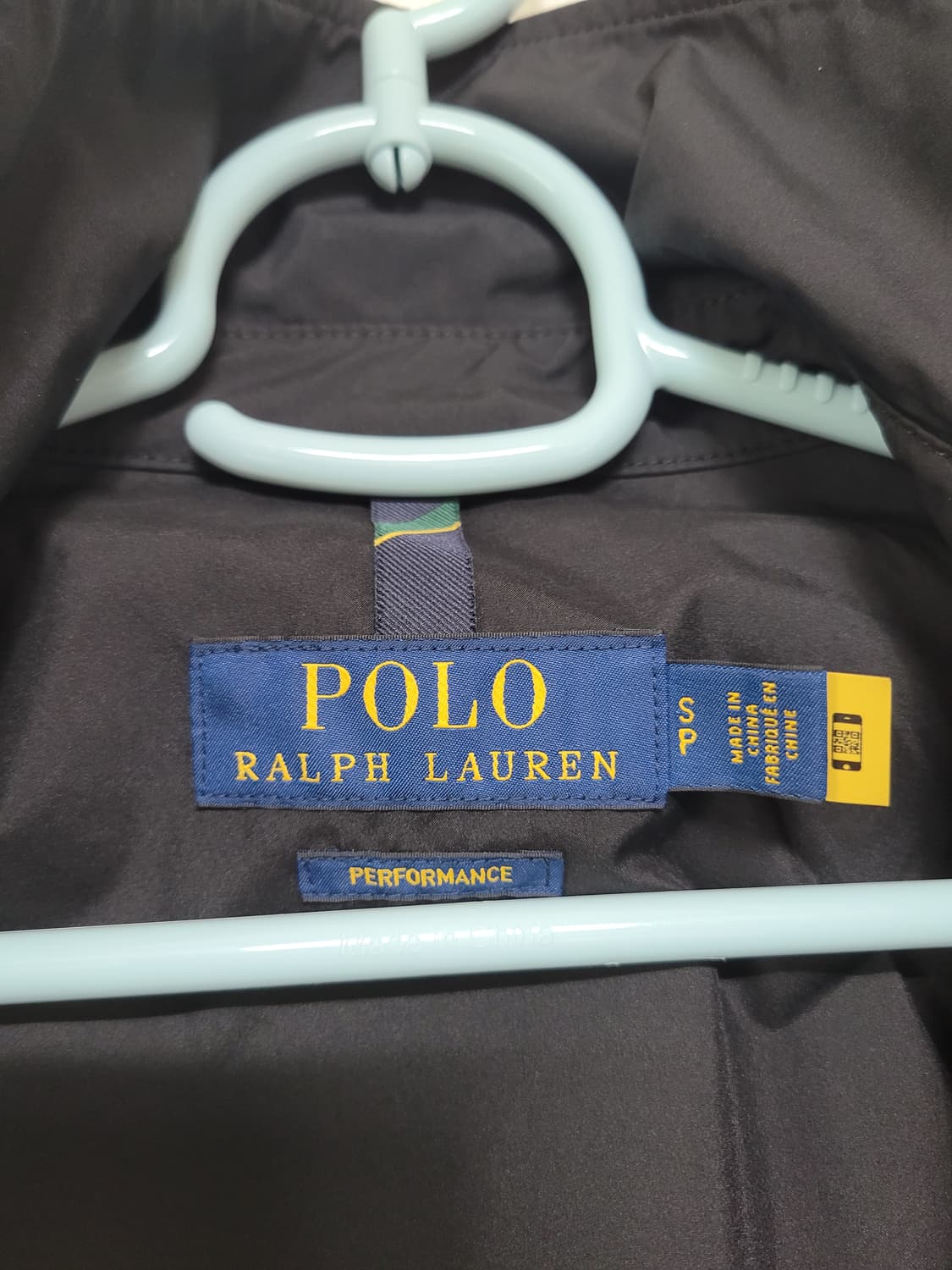 폴로 패커블 윈드브레이커 바람막이 S(95) 블랙 상품이미지2