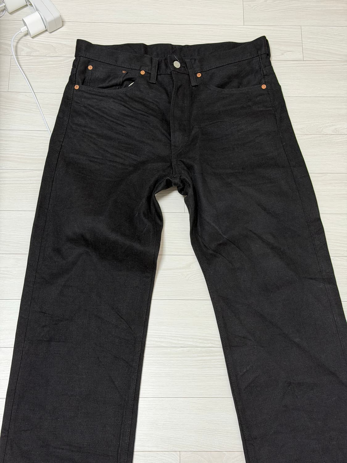 [RRL] 더블알엘 빈파포 블랙온블랙 33x32 상품이미지1